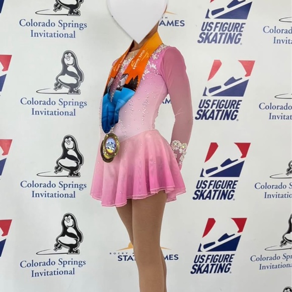 Competition figure skating dress